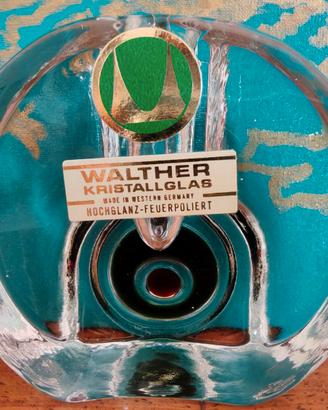 Walther Kristallglas Vasetto BullsEye Vintage '60