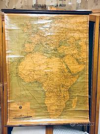 Carta geografica / mappa rotte olandesi 1950