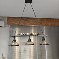 lampadario pe biliardo in 