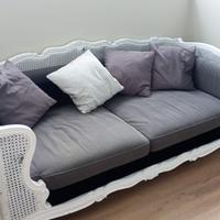 Divano recuperato stile SHABBY CHIC