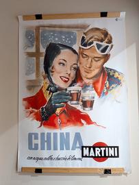 Poster China Martini 68x99 cm + Cornice IKEA