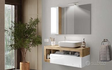 Mobile sospeso bagno modello Amburgo