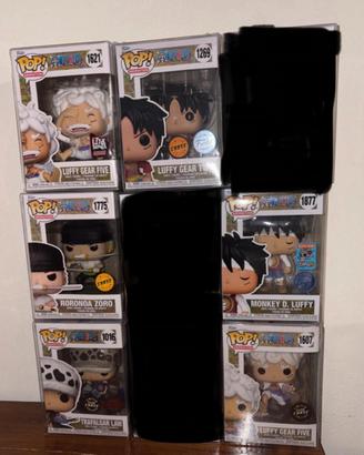 Funko pop one piece - luffy chase - zoro -