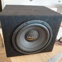 subwoofer hertz/amplificatore Target 