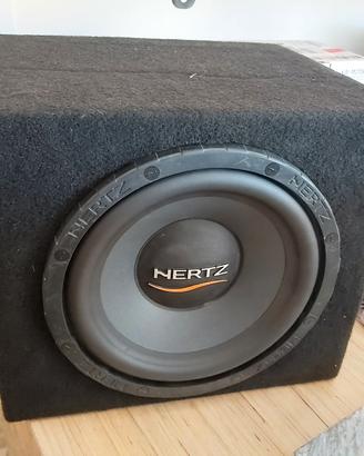 subwoofer hertz/amplificatore Target 