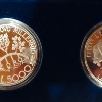 San Marino dittico argento fior di conio