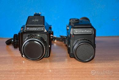 Mamiya 645 e Rolleiflex SL2000F – Analogiche