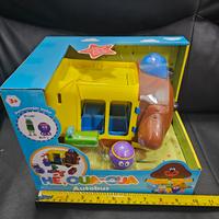 hey duggee set personaggi con autobus 