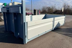 CONTAINER SCARRABILE NUOVO A PIANALE CON SPONDE