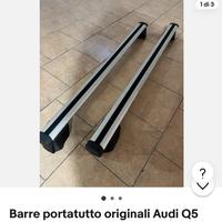 Barre originali audi q5 2018-2025