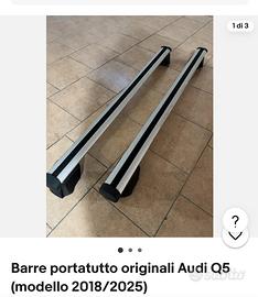 Barre originali audi q5 2018-2025