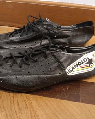 scarpe da ciclismo vintage per Eroica tg. 46