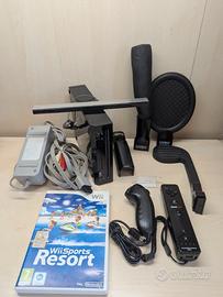 Console Nintendo Wii Nera Pal Rvl-101(Eur) Complet