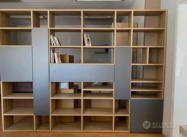 Libreria Interparete grigia