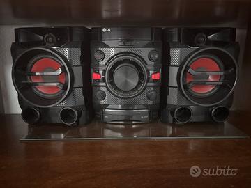 stereo bruciato lg