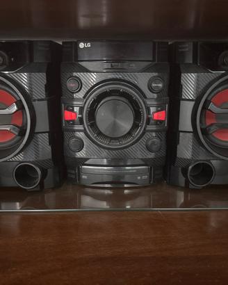 stereo bruciato lg
