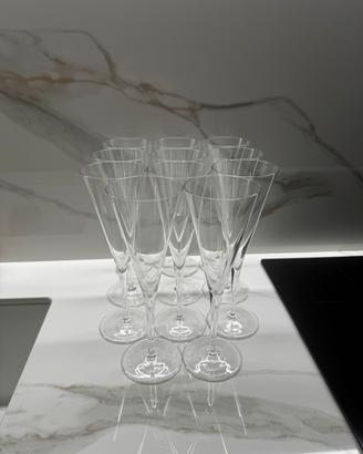 Set di 11 Calici in Cristallo Rogaska