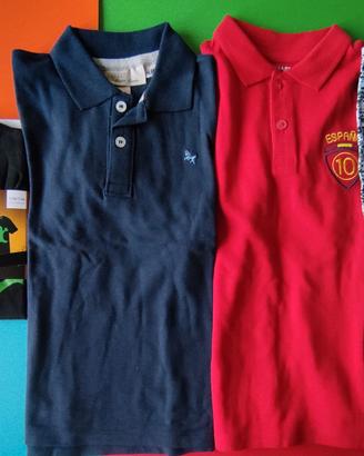 Maglie maniche corte bambino 4-6 anni 110-116 cm C
