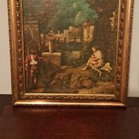 “La Tempesta” di Giorgione (riproduzione artistica