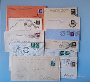 Italia 23 buste e c. postali dl 1933 al 1951