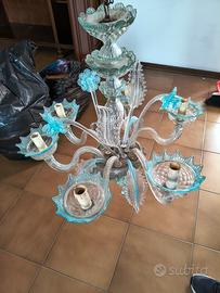 Lampadario di murano 