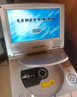 lettore DVD portatile united