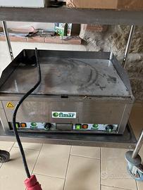 Fry Top Elettrico Doppio Fimar Liscio/Liscio