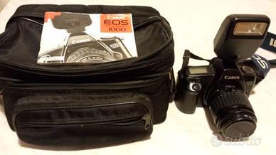 FOTOCAMERA CANON EOS 1000 A PELLICOLA 35MM+FLASH