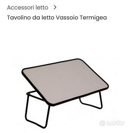Tavolino vassoio reclinabile Termigea