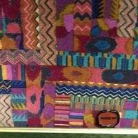 Arazzo originale Missoni 1993 – design geometrico