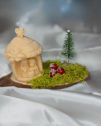 Candela presepe handmade