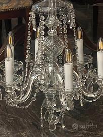 Lampadario cristallo