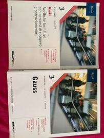 Libro scolastico gauss 3