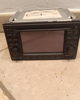 autoradio navigatore originale per Nissan Qashqai 