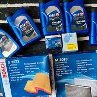 Kit tagliando auto 4 filtri e 5 litri olio