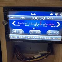 Radio stereo 2 DIN lettore cd dvd