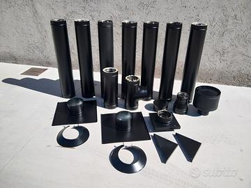 Tubi canna fumaria colorati