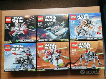 Lego Star Wars Microfighters serie 2 completa MISB
