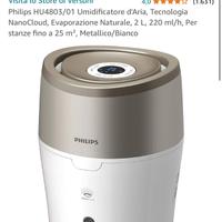 Philips umidificatore d’aria