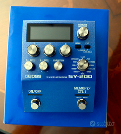 BOSS SY-200 Synthesizer – Come Nuovo con Scatola e
