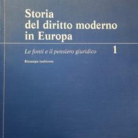 STORIA DEL DIRITTO MODERNO IN EUROPA 