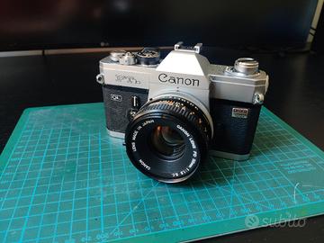 Canon Ftb QL + Canon 50 1.8 s.c.