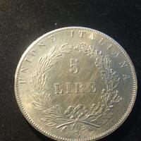 5 Lire Repubblica Veneta 1848