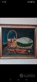 Quadro d'autore olio su tela 