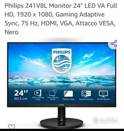 MONITOR  PC DA 24" PHILIPS