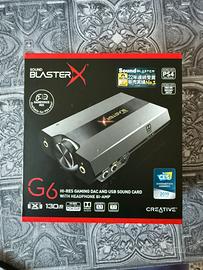 Sound BlasterX G6 - DAC/amolificatore USB gaming