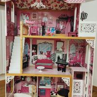 Casa delle Barbie in legno