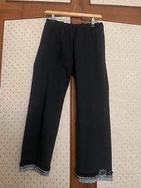 Pantaloni Goldenpoint con strass