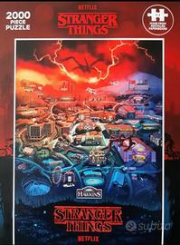 Puzzle 2000 pezzi stranger Things Netflix 2025
