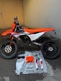 KTM SX 125 targata + gomme enduro/cross e ricambi